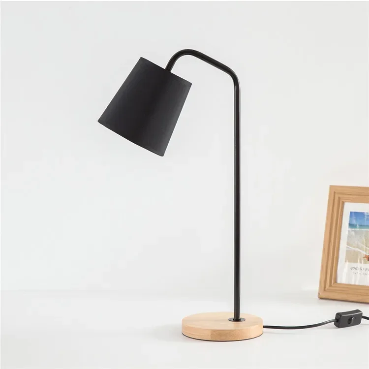 lampe de bureau bois